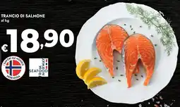 Bennet Trancio di salmone al kg offerta