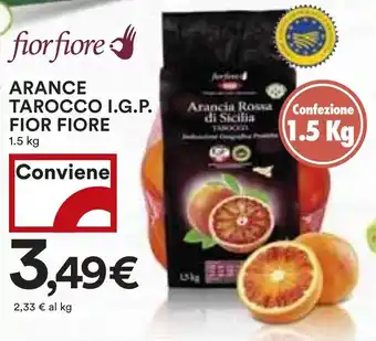 Coop Arance tarocco i.g.p. FIOR FIORE offerta