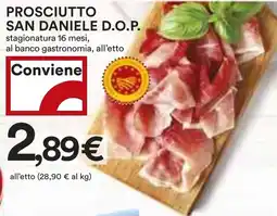 Coop Prosciutto san daniele d.o.p. offerta