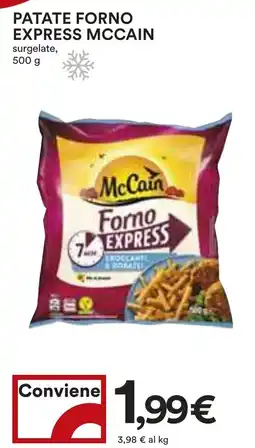 Coop Patate forno express MCCAIN offerta