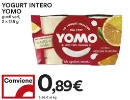 Coop Yogurt intero YOMO offerta