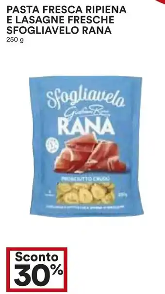 Coop Pasta fresca ripiena e lasagne fresche SFOGLIAVELO RANA offerta