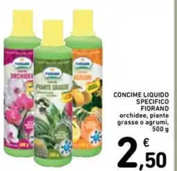 Spazio Conad Concime liquido specifico fiorand orchidee, piante grasse o agrumi, offerta