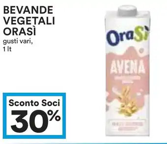 Coop Bevande vegetali ORASÌ offerta