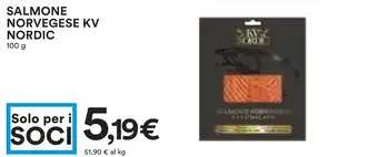 Coop Salmone norvegese KV NORDIC offerta