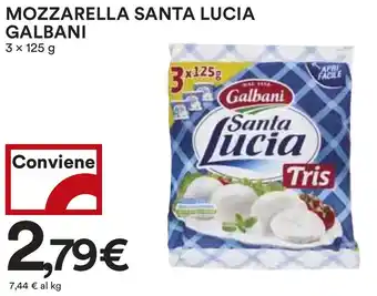 Coop Mozzarella santa lucia GALBANI offerta