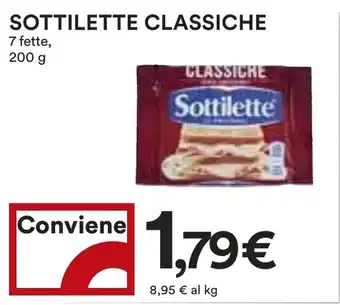 Coop Sottilette classiche offerta