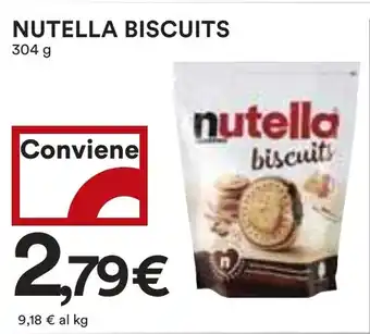 Coop Nutella biscuits offerta