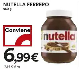 Coop Nutella FERRERO offerta