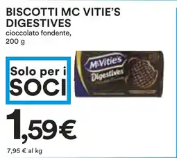 Coop Biscotti mc vitie's digestives offerta