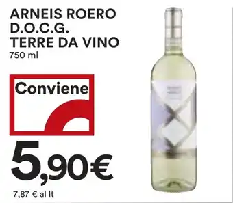 Coop Arneis roero d.o.c.g. terre da vino offerta