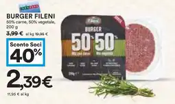 Coop Burger FILENI offerta