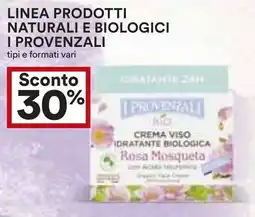 Coop Linea prodotti naturali e biologici I PROVENZALI offerta