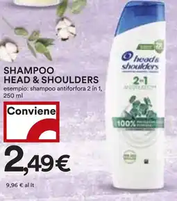 Coop Shampoo HEAD & SHOULDERS offerta