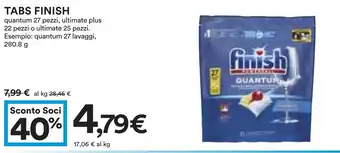 Coop Tabs FINISH offerta