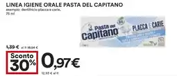 Coop Linea igiene orale PASTA DEL CAPITANO offerta