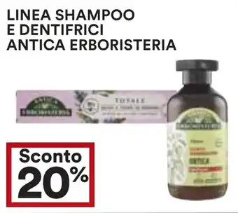 Coop Linea shampoo e dentifrici ANTICA ERBORISTERIA offerta