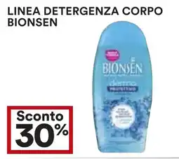 Coop Linea detergenza corpo BIONSEN offerta