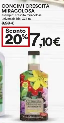 Coop Concimi crescita miracolosa offerta