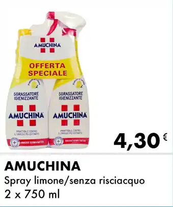 Iper Tosano AMUCHINA Spray limone/senza risciacquo offerta