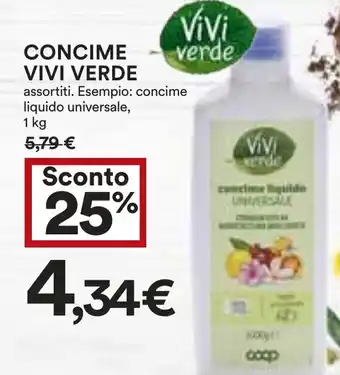 Coop Concime VIVI VERDE offerta