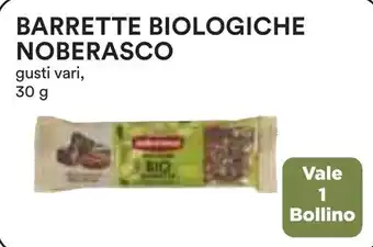 Coop Barrette biologiche NOBERASCO offerta