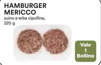 Coop Hamburger mericco offerta