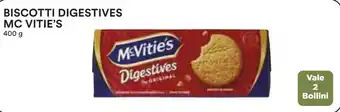 Coop Biscotti digestives MC VITIE'S offerta