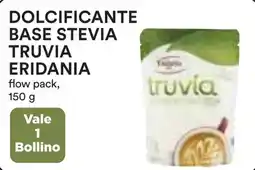 Coop Dolcificante base stevia truvia ERIDANIA offerta