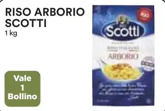 Coop Riso arborio SCOTTI offerta