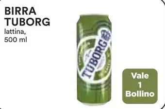 Coop Birra TUBORG offerta