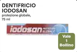 Coop Dentifricio IODOSAN offerta