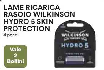 Coop Lame ricarica rasoio wilkinson hydro 5 skin protection offerta