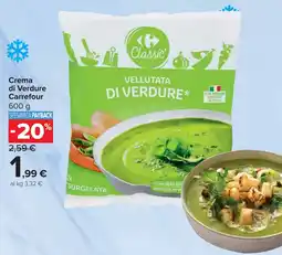 Carrefour Crema di Verdure Carrefour offerta