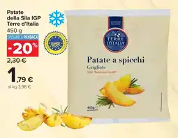 Carrefour Patate della Sila IGP Terre d'Italia offerta