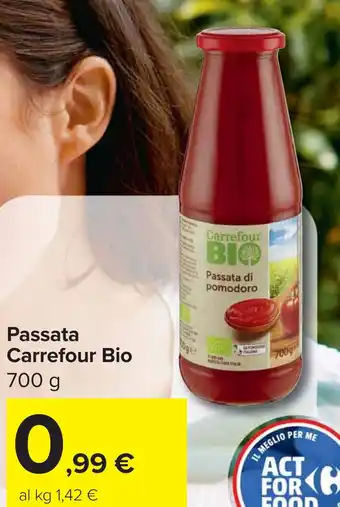 Carrefour Passata Carrefour Bio offerta