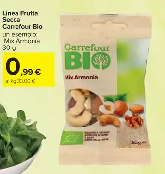 Carrefour Linea Frutta Secca Carrefour Bio offerta