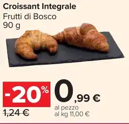 Carrefour Market Croissant Integrale offerta