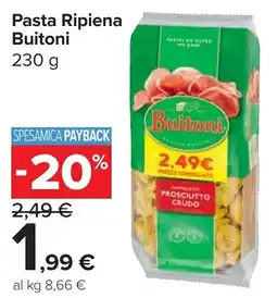 Carrefour Market Pasta Ripiena Buitoni offerta