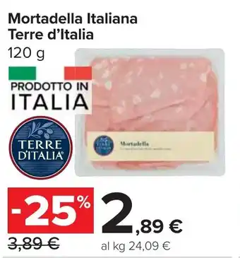 Carrefour Market Mortadella Italiana Terre d'Italia offerta