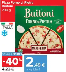 Carrefour Market Pizza Forno di Pietra Buitoni offerta