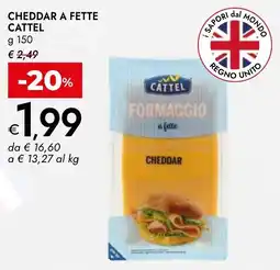 Bennet Cheddar a fette cattel offerta