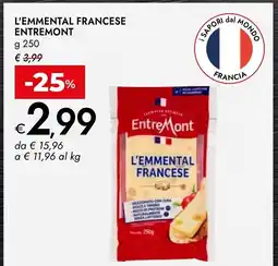 Bennet L'emmental francese entremont offerta