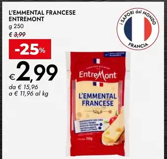 Bennet L'emmental francese entremont offerta