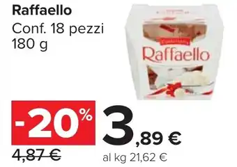 Carrefour Market Raffaello offerta