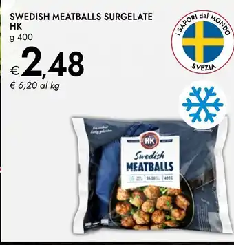 Bennet Swedish meatballs surgelate hk offerta