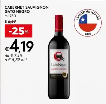 Bennet Cabernet sauvignon gato negro offerta