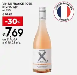 Bennet Vin de france rosé invivo SJP offerta