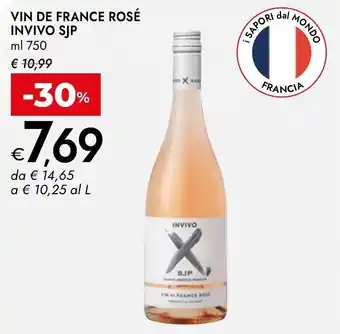 Bennet Vin de france rosé invivo SJP offerta