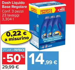 Carrefour Market Dash Liquido Base Regolare offerta